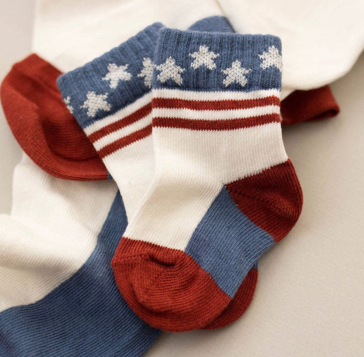 Stars and Stripes Sock (8/12Y)