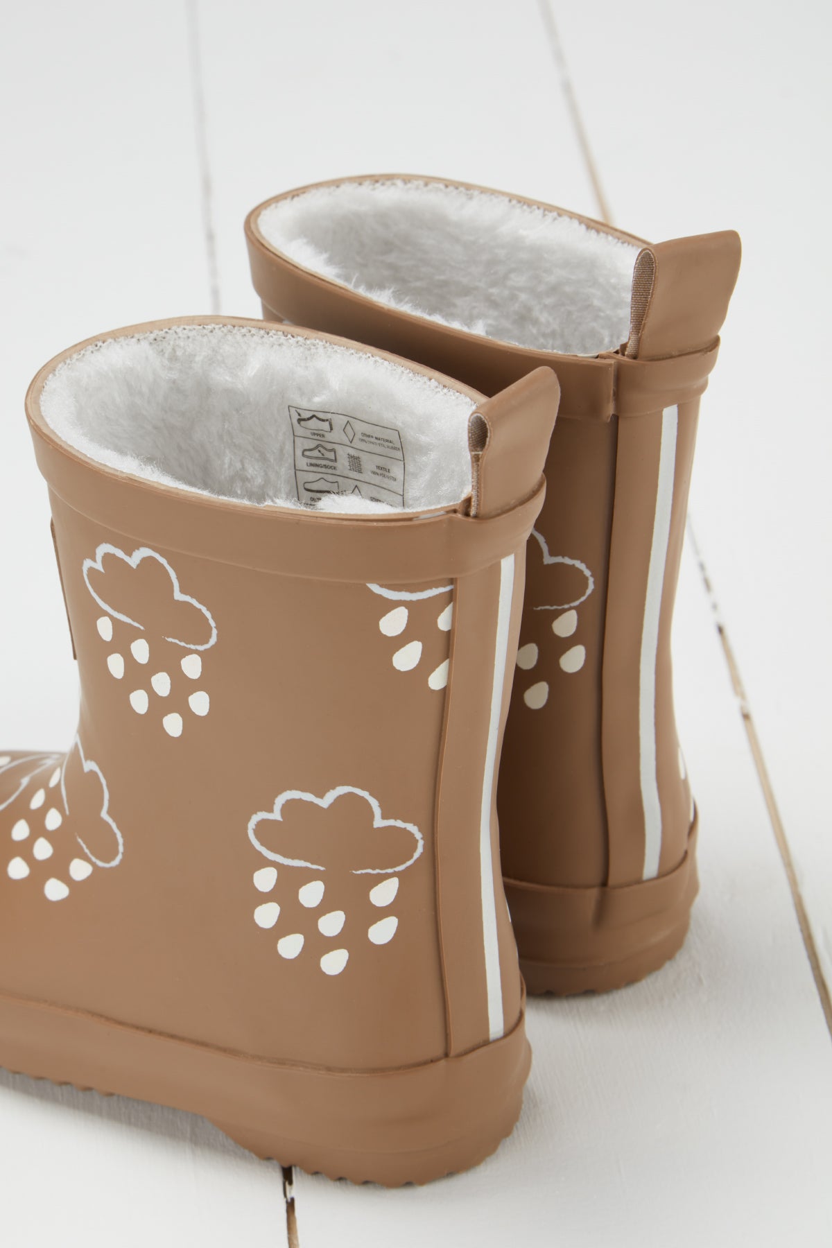 Changing Kids Wellies (Boots) - Fudge Brown Colour