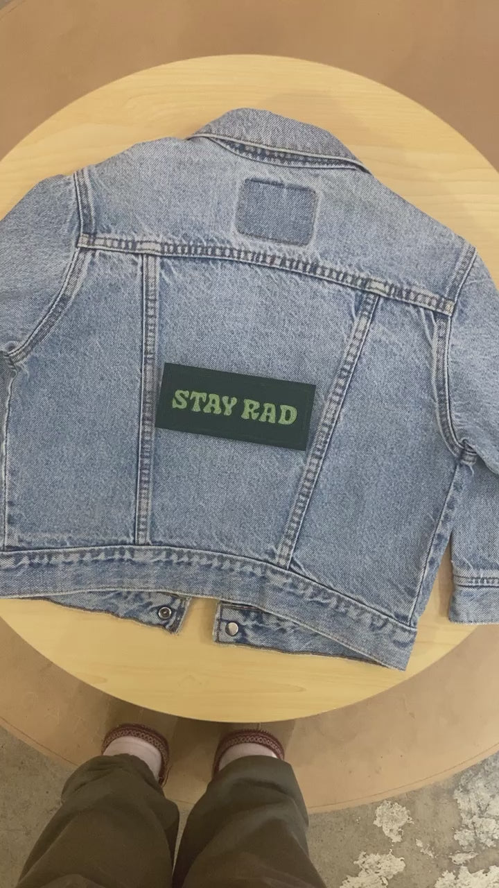 CHAINSTITCH STAY RAD PATCH (LIMITED EDITION)