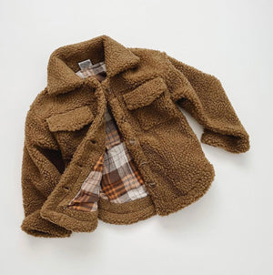 Open image in slideshow, Teddy Shacket (Last Size 0/6m)

