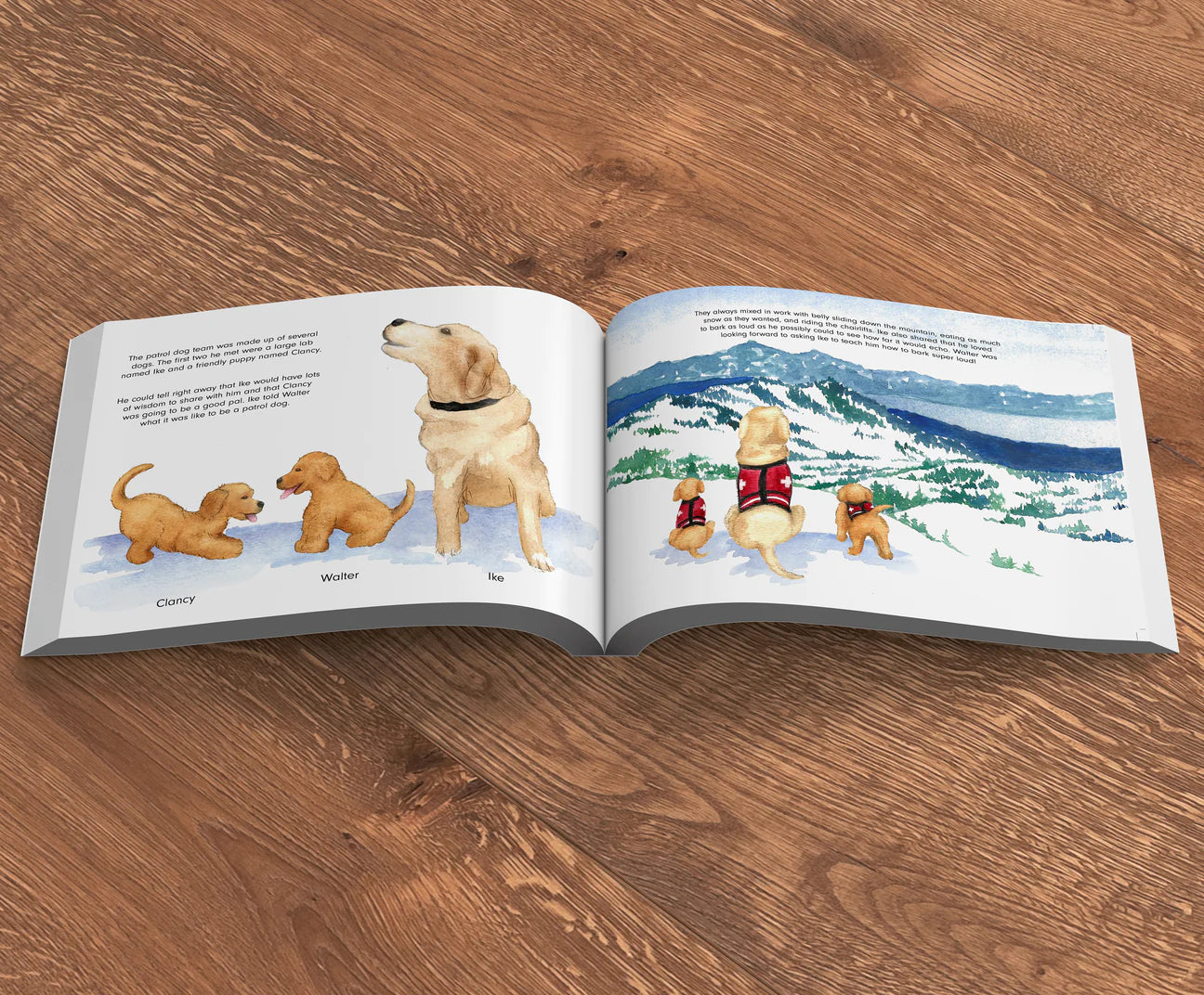 Ski Patrol Pups Children's Book